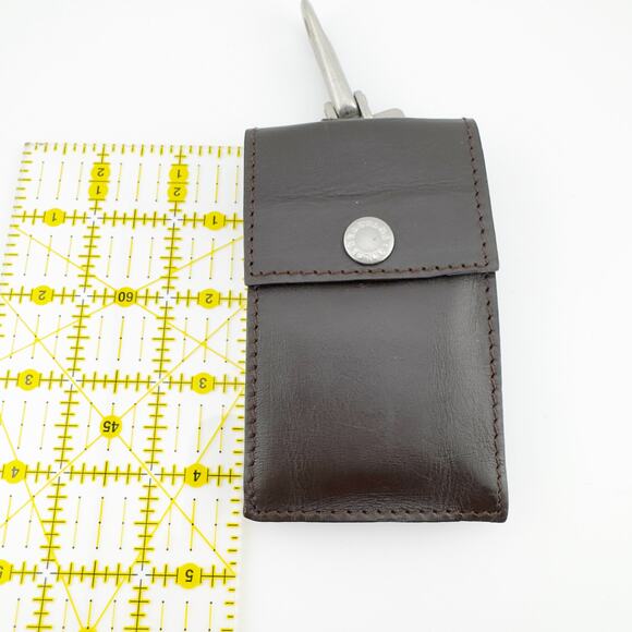 Dolce & Gabbana Vintage Leather Pouch Small Clutch with Silver Clasp - Picture 11 of 11